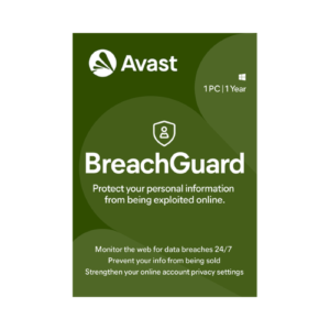Avast BreachGuard Data Breach Monitoring, Privacy Protection, and Identity Support