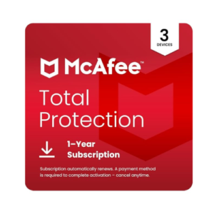 McAfee Advanced Security with Antivirus, Identity Protection, and Scam Defense