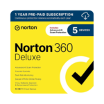 Norton 360 Deluxe Advanced Protection for Family Devices, Privacy, and Security