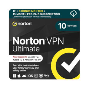 Norton VPN Ultimate Complete Privacy, Security, Backup, and Family Protection
