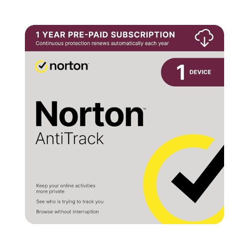 Norton AntiTrack Privacy Protection to Block Trackers and Secure Browsing